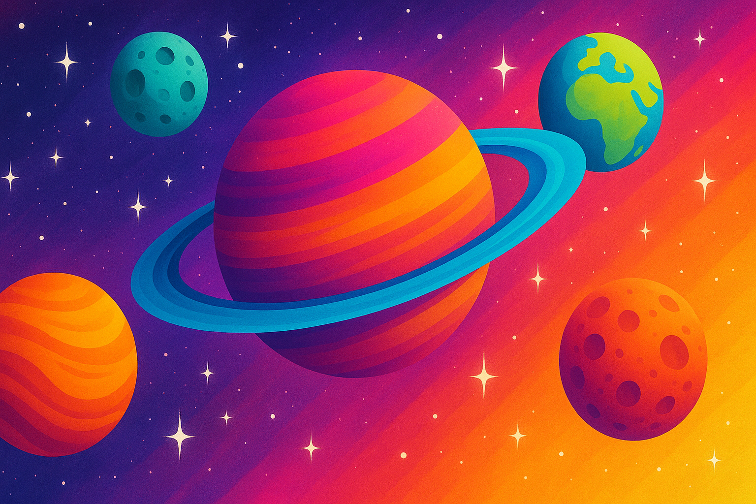Kajova Creative — space illustration